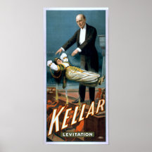 KELLAR Magician Illusionist VAUDEVILLE Poster