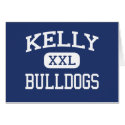 Kelly - Bulldogs - Catholic - Beaumont Texas cards