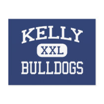 Kelly - Bulldogs - High School - Beaumont Texas Postcards