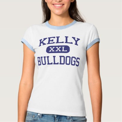 Kelly - Bulldogs - High School - Beaumont Texas Tee Shirts by customteamsportswear