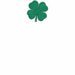 Kelly Green Custom St. Patricks Day Clover Hoodie