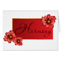 Kelly Harmony Card