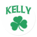 Kelly Irish Sticker