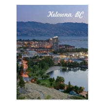 Kelowna, BC Postcard