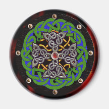 keltic knotcross fridge magnet