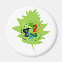 keltischer Jahreskreis pagan celtic circle year Kühlschrankmagnet