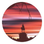 Kelvingrove Round Stickers
