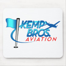 Kemp Brothers Aviation Mousepad