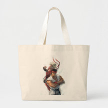 Ken and Ryu Tote Bags