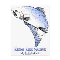 KENAI RIVER  KING SALMON POSTCARD