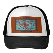 Kendi (Frill-neck Lizard) Dreaming Trucker Hat