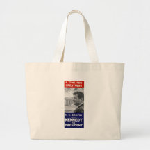 Kennedy - A Time For Greatness Canvas Bags