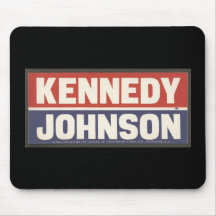 Kennedy and Johnson Mousepad