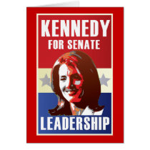 Kennedy Begins Campaign For Senate Cards