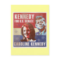 Kennedy Begins Campaign For Senate Postcards