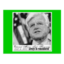 'Kennedy' Edward  Commemorative Post Card