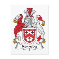 Kennedy Family Crest Post Card