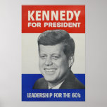 Kennedy For President Poster