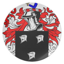 Kennedy (Irish) Coat of Arms Dinner Plate