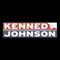 Kennedy / Johnson bumper stickers