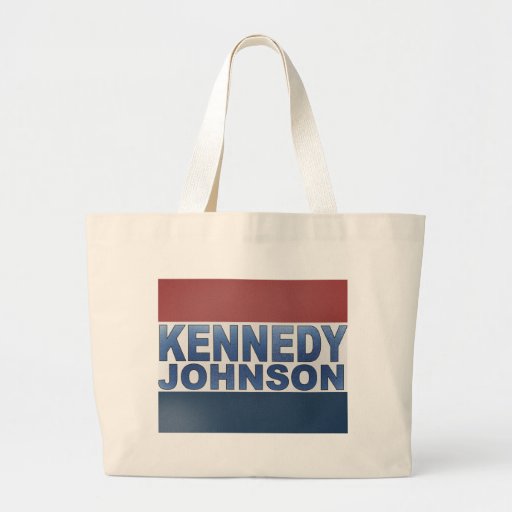 Kennedy Johnson Campaign Canvas Bags