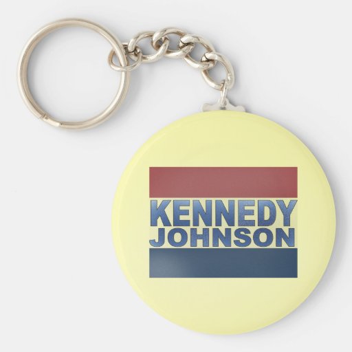 Kennedy Johnson Campaign Keychains