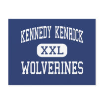 Kennedy Kenrick - Wolverines - Norristown Post Card