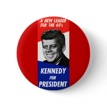 Kennedy Presidential Campaign 1960 Pins