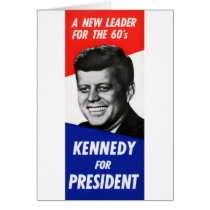 Kennedy Presidential Campaign 1960 Card