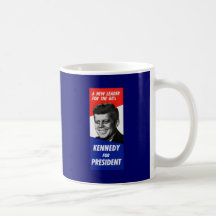 Kennedy Presidential Campaign 1960 Coffee Mug