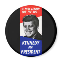 Kennedy Presidential Campaign 1960 Refrigerator Magnets