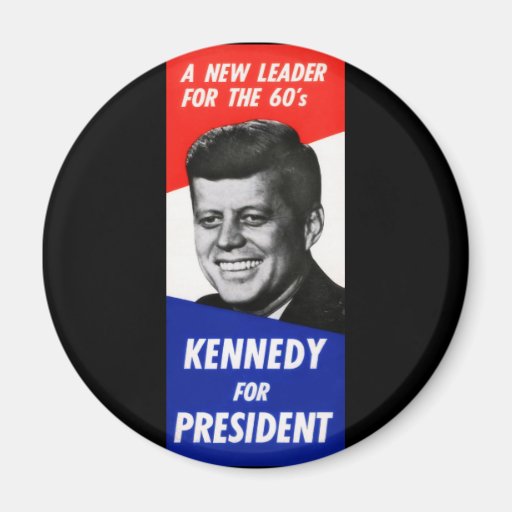 Kennedy Presidential Campaign 1960 Refrigerator Magnets