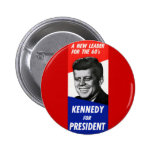 Kennedy Presidential Campaign 1960 Pins