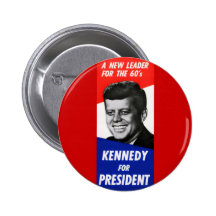 Kennedy Presidential Campaign 1960 Pins