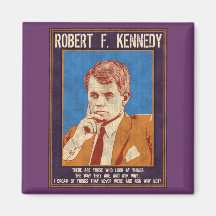 Kennedy, Robert - "Why Not?" Refrigerator Magnets