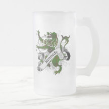 Kennedy Tartan Lion Coffee Mugs