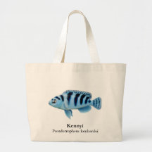 Kennyi African Mbuna Cichlid Tote Bag
