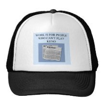 keno player's delight trucker hat
