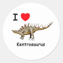 Kentrosaurus Stickers
