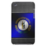 Kentucky brushed metal flag iPod touch cases