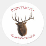 Kentucky Elk-Watcher Stickers