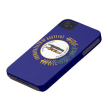 Kentucky Flag iPhone 4 Case
