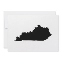 Kentucky in Black and White Custom Invites