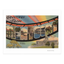 Kentucky (State Capital/Flower) Post Cards