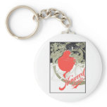 Kenwood Bicycles Art Nouveau keychains