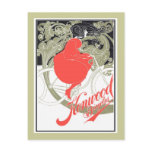 Kenwood Bicycles Art Nouveau postcards