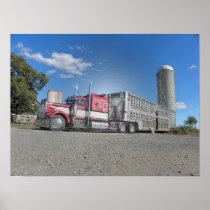 Kenworth A Model Livestock Hauler (edit) Poster