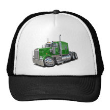 Kenworth w900 Green Truck Trucker Hat