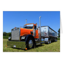 Kenworth W900A Dumper Note Card