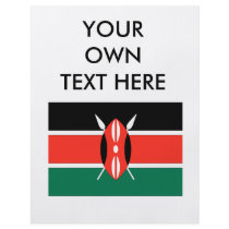 Kenya Flag Personalized Flyer